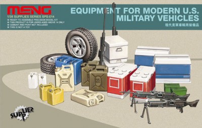 MENG SPS-014 Modern US Military equipment for Vehicles
