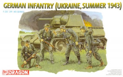 dragon 6153 German infantry (Ukraine, Summer 1943)