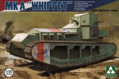 Takom 2025 WWI Medium Tank Mk A  Whippet