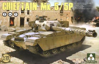 Takom 2027 British Main Battle Tank Mk.5/P 2 in 1 1/35