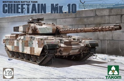 Takom 2028 1/35 British Main Battle Tank Chieftain Mk.10