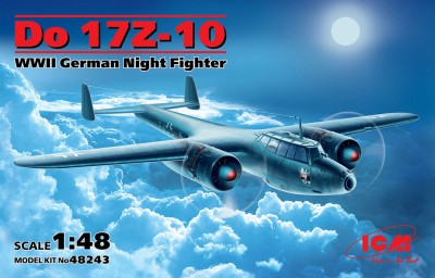 ICM 48243 Do 17Z-10 Германский ночной истребитель 2МВ