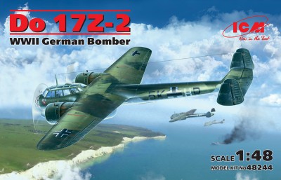 ICM 48244 Do 17Z-2 Германский бомбардировщик 2МВ