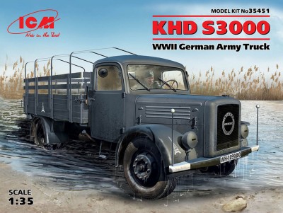 ICM 35451 Немецкий грузовой автомобиль KHD S3000