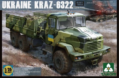 Takom 2022 Kraz-6322 Heavy truck Late type