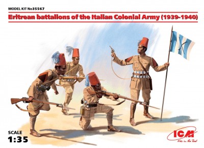 ICM 35567 Эритрейские батальоны колониальной армии Италии (1939-1940г)