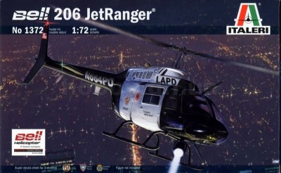 Italeri 1372 вертолёт Bell 206 Jetranger (1:72)