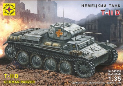 Моделист 303508 Немецкий танк Т II D (1:35)