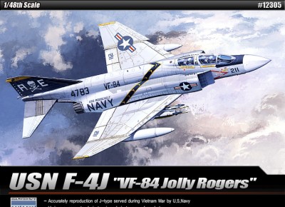 Academy 12529 USN F-4J VF-84 Jolly Rogers (1:72)