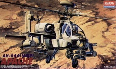 Academy 12262 вертолет AH-64A (1:48)