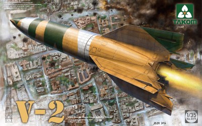Takom 2075 1/35 WWII German Single Stage Ballistic Missile V-2 (Ракета Фау-2)