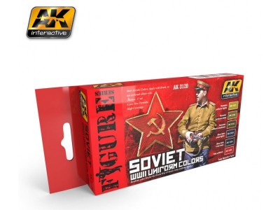 AK-Interactive AK-3120 SOVIET WWII UNIFORM COLORS
