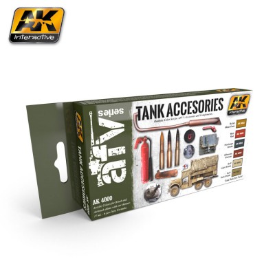 AK-Interactive AK-4000 TANK ACCESORIES