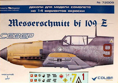 Colibri Decals 48006 Bf-109 E North