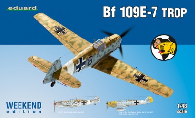 Eduard 84167 Bf 109E-7 Trop