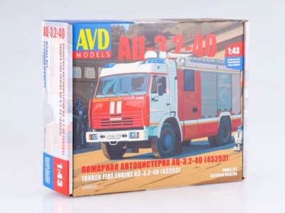 AVD Models 1269KIT Сборная модель АЦ-3,2-40 (43253