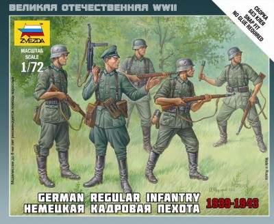 Звезда 6178 Немецкая регулярная пехота 1939-1943