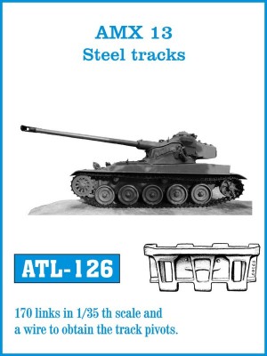 Friulmodel ATL-126 AMX 13 Steel tracks
