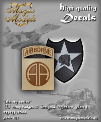Magic Models 35044 US Army Badges & Insignia. Modern. Part I