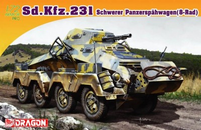 Dragon 7483 Sd.Kfz.231 Schwerer Panzerspahwagen (8-Rad) 1/35