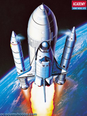 Academy 12707 "Shuttle&Booster Rocket" 1/288