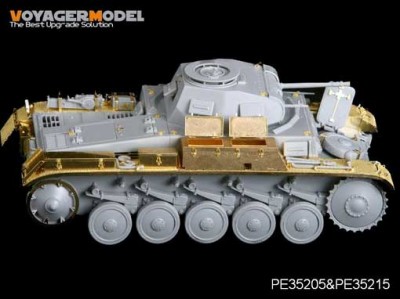 Voyager PE35215 Fenders for WWII Pz.KPfw. II Early Version (For DRAGON) 1/35