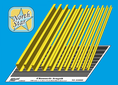 Northstarmodels ns35008 Channels (11 pcs in the set) 1/35