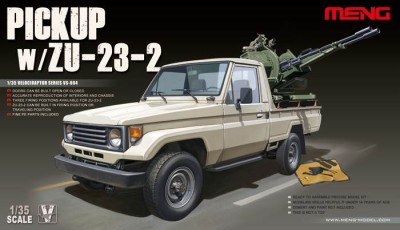 Meng VS-004 Pickup w/ZU-23-2 1/35