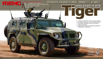 Meng VS-003 Russian Armored GAZ-233014STS "Tiger" 1/35