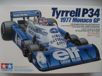 Tamiya 20053 TYRRELL P34 1977 MONACO GP 1/20