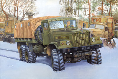 Roden 805 Советский тяжелый грузовик КрАЗ-255Б 1/35
