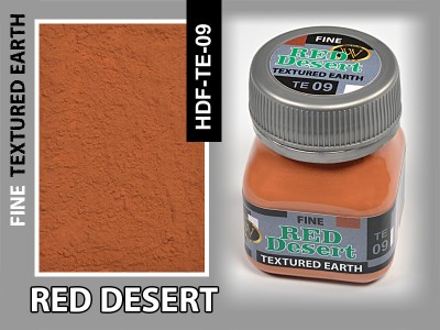 Wilder HDF-TE-09 RED DESERT. FINE TEXTURING EARTH