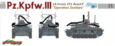 Dragon 6717 Pz.Kpfw.III (3.7cm) (T) Ausf.F "Operation Seelowe" 1/35