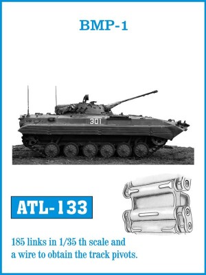 Friulmodel ATL-133 Metal tracks for BMP-1 1/35