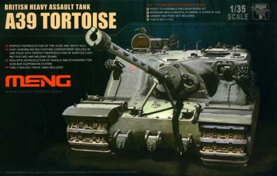 Meng TS-002 British Heavy Assault Tank A39 Tortoise