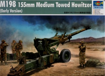 TRUMPETER 02306 M198 155mm medium towed howitzer 1/35