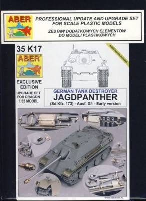 ABER 35 K17 Jagdpanther (Sd.Kfz.173) Ausf.G1 Early Version 1/35