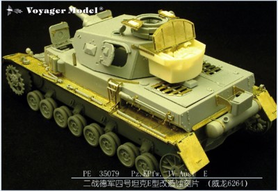 VOYAGER PE35079 Pz.KPfw. IV Ausf E(For DML 6264) 1/35