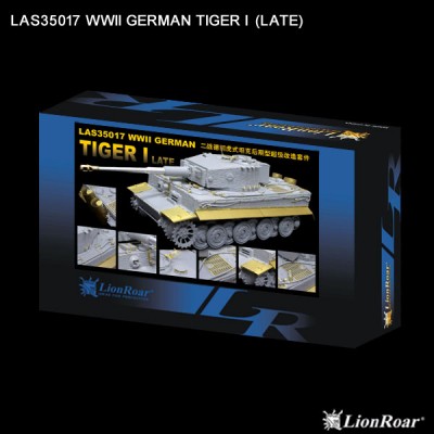 LION ROAR LAS35017 WWII German Tiger I Late upgrade set 1/35