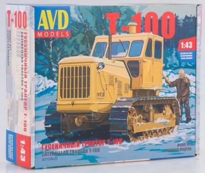 AVD Models 3010KIT Гусеничный трактор Т-100
