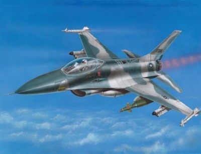 Моделист 207202 Многоцелевой самолет F-16A "Файтинг Фолкон", 1/72