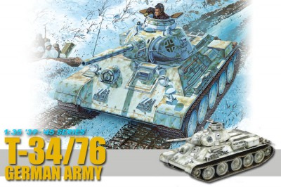 DRAGON 6185 T-34/76 Germany Army,  1/35