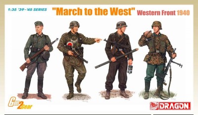 DRAGON 6703 March to the West Western Front 1940, 1/35