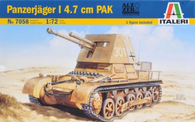 Italeri 7058 Танк Panzerjager I 4.7 cm PAK, 1/72