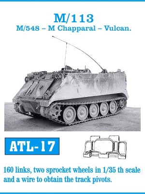 Friulmodel ATL-17 M/113 M/548 - M Chapparal - Vulkan, 1/35