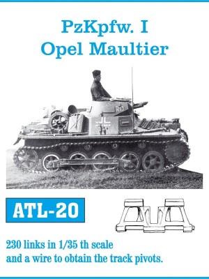 Friulmodel ATL-20 PzKpfw. I Opel Maultier, 1/35
