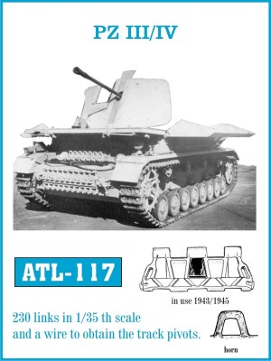 Friulmodel ATL-117 PZ III / IV, 1/35