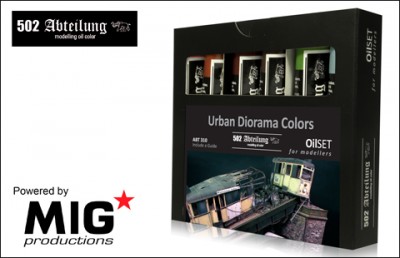 MIG ABT310 Urban Diorama Colors