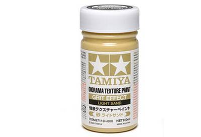 Tamiya 87110 Diorama Texture Paint - Grit Effect: Light Sand