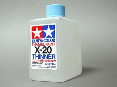 Tamiya 80040 Enamel paint X-20 thinner 250 ml